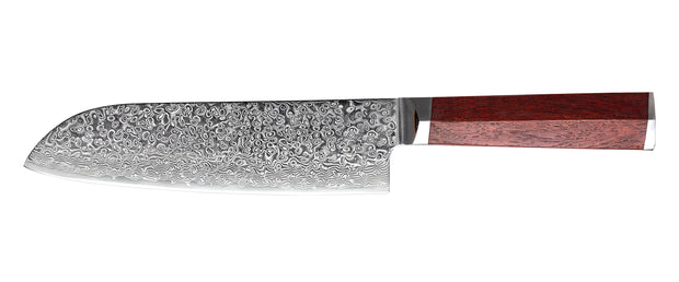 MENG - Santoku Damast Allzweckmesser